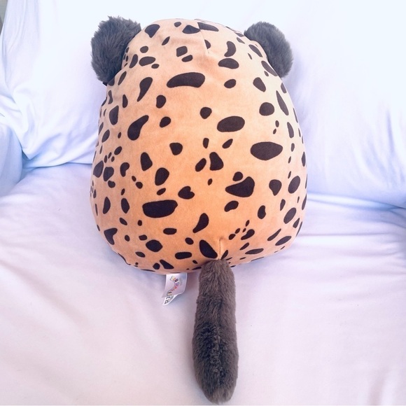 12" Squishmallows Kei the Cheetah Soft Plush Toy KellyToy Soft Belly Stuffed - Picture 4 of 8